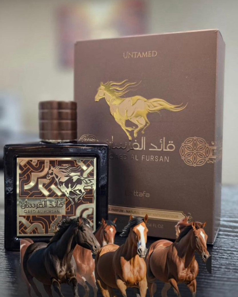 90ML Qaed Al Fursan Untamed By Lattafa Perfumes