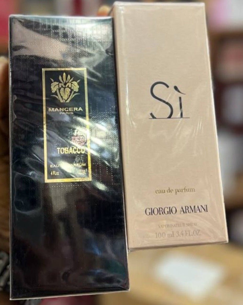 Mancera Red Tobacco + Si PERFUME COMBO❤️