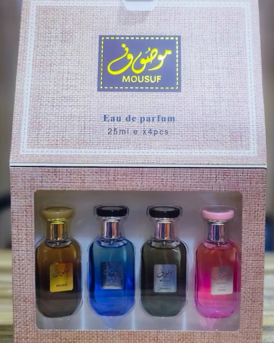 4in1 Mousuf Gift Set (25ml X 4)